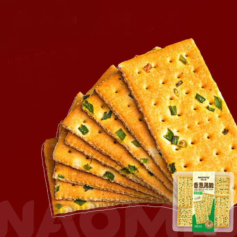 Galletas de cebolla verde