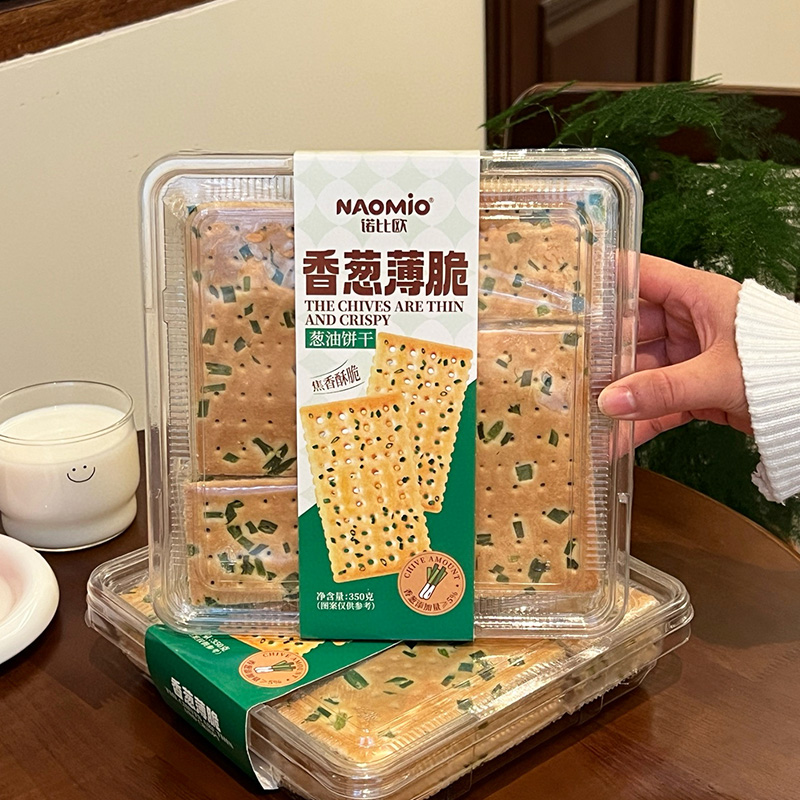 Galletas de cebolla verde