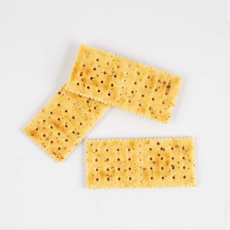 Galletas de refresco de jamón con trufa negra Galletas de refresco de jamón con trufa negra